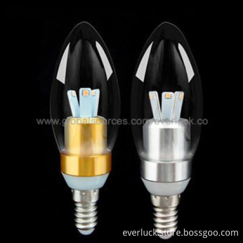 Dimmable LED Candle Bulbs, 5W, SMD 3014 5050 5152